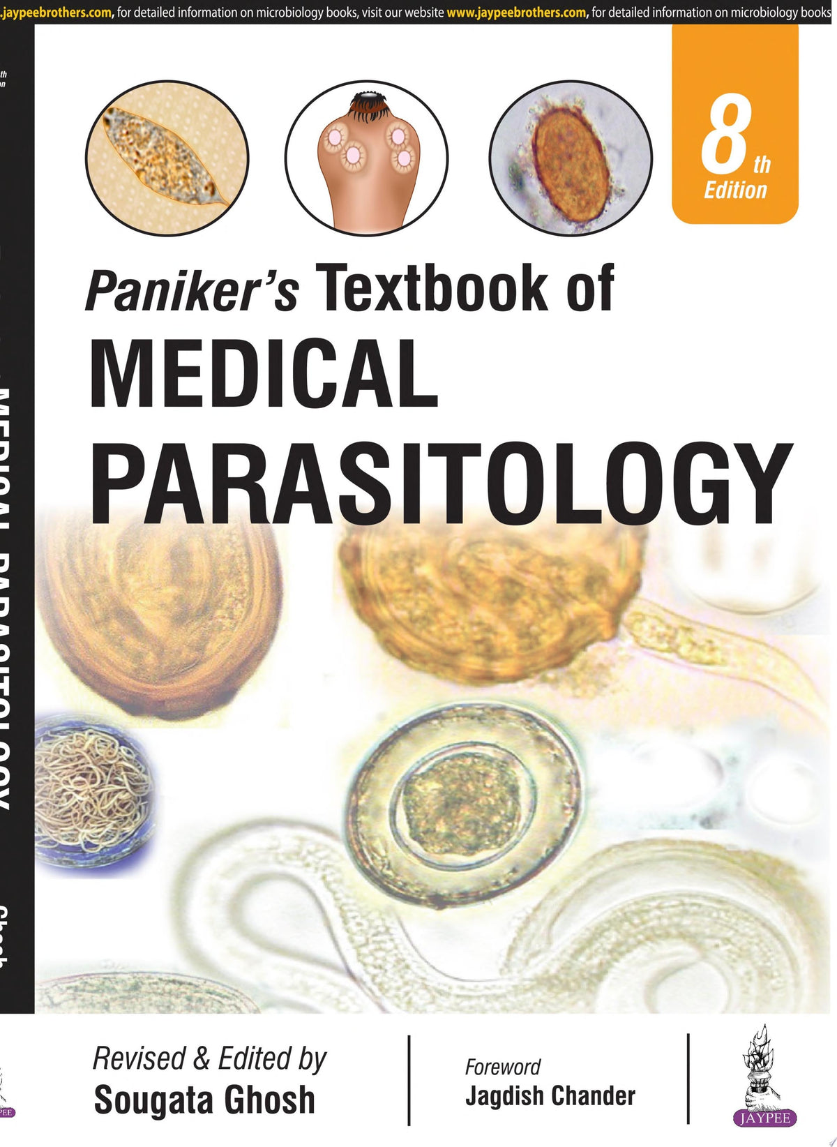 Paniker’s Textbook of Medical Parasitology, 9th edition