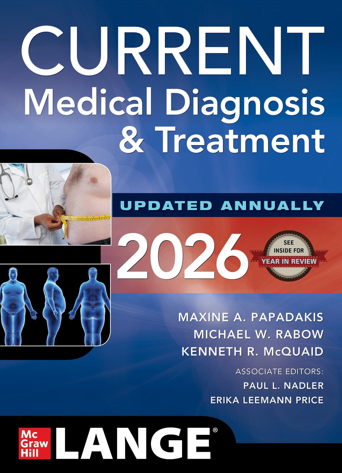 CURRENT Medical Diagnosis and Treatment 2026, 65th Edition