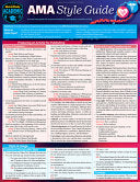 AMA Style Guide for Science & Medical Writing: QuickStudy Laminated Reference Guide, 2nd Edition