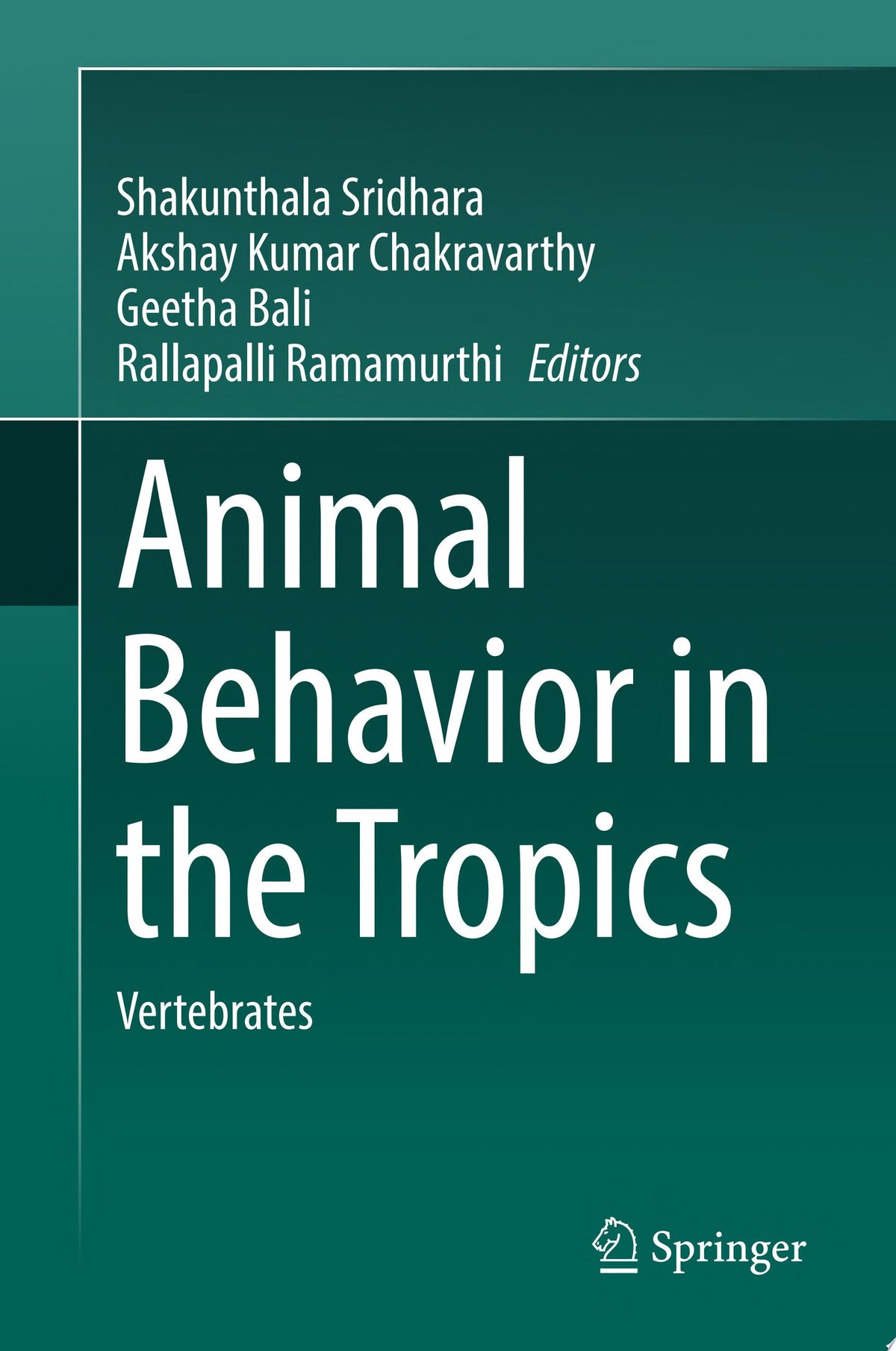 Animal Behavior in the Tropics: Vertebrates